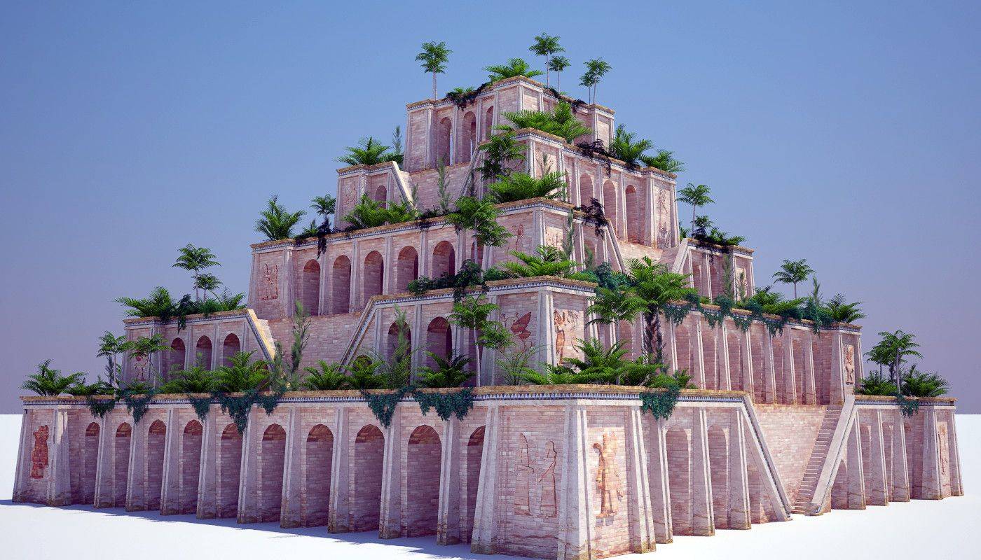 Ancient Hanging Gardens Babylon