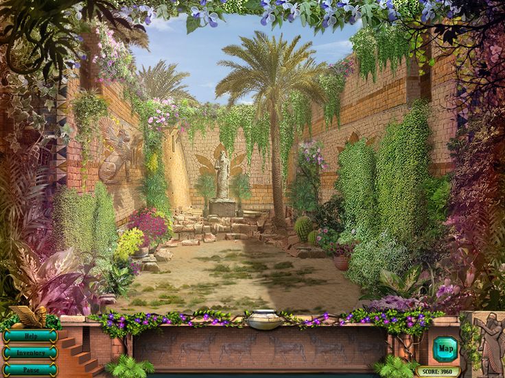 The Hanging Gardens Of Babylon Giclee Print Green Artcom