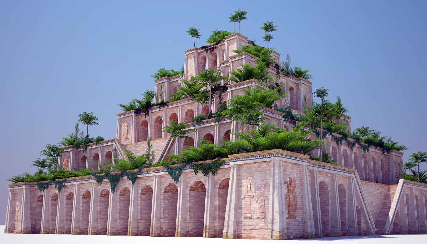 Ancient Hanging Gardens Babylon