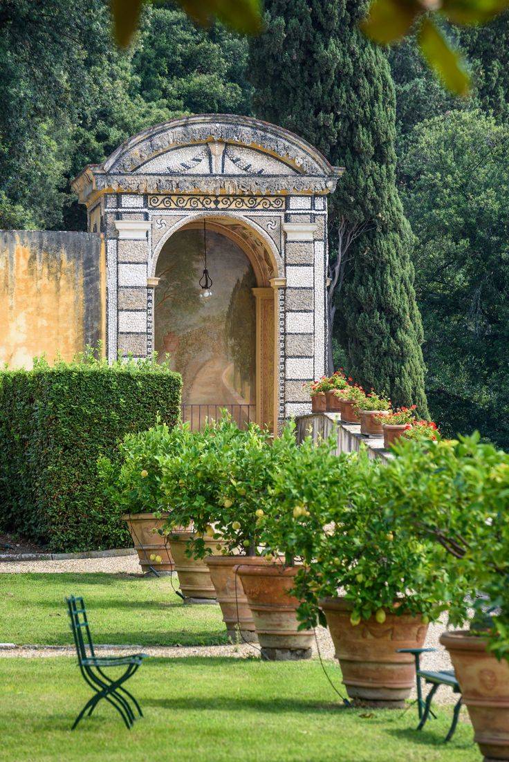 The Villa Borghese Gardens