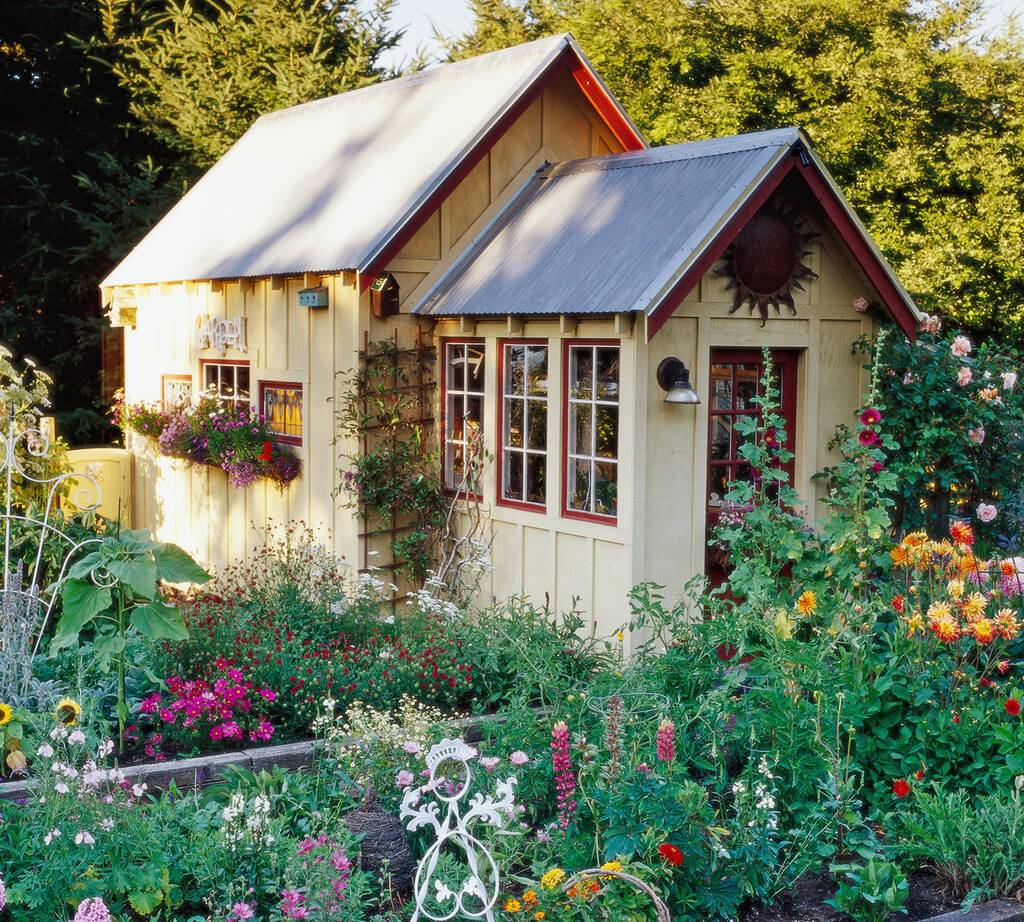 Vintage Garden Shed