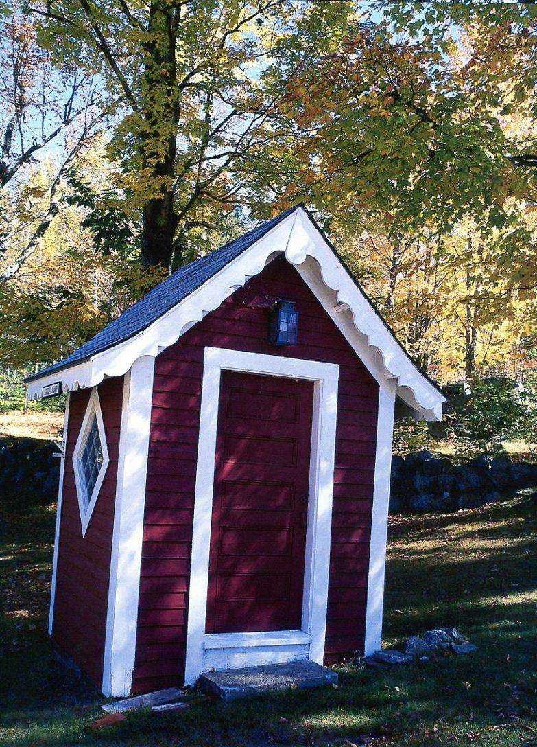 Amish Yard Outhouse Tool Shed