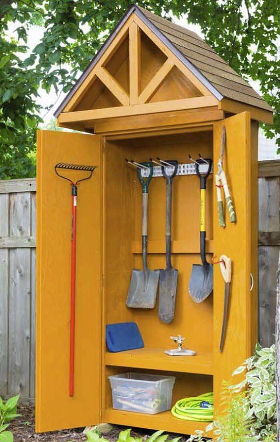 Teak Garden Storage