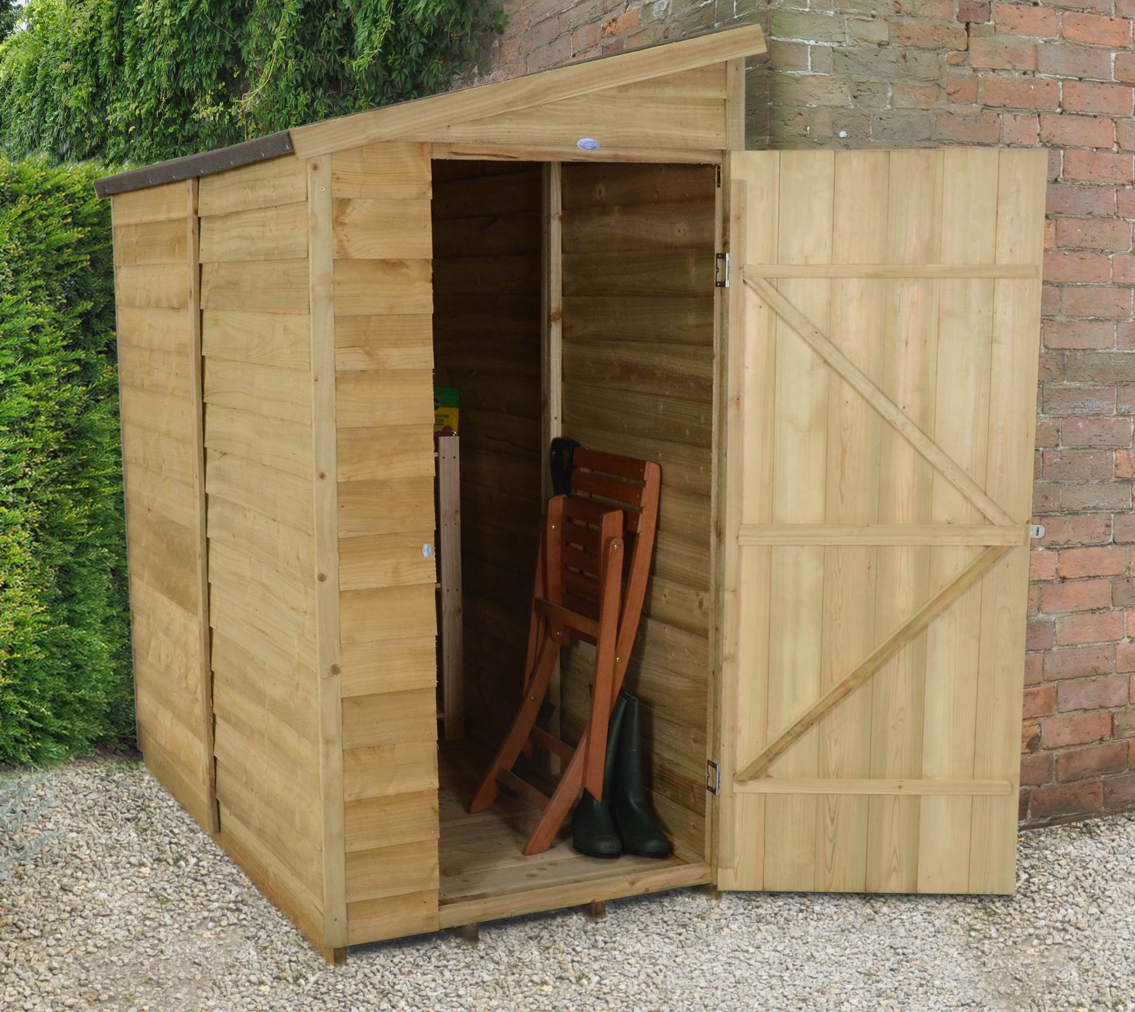 X Pent Double Door Garden Shed Shed Monkey
