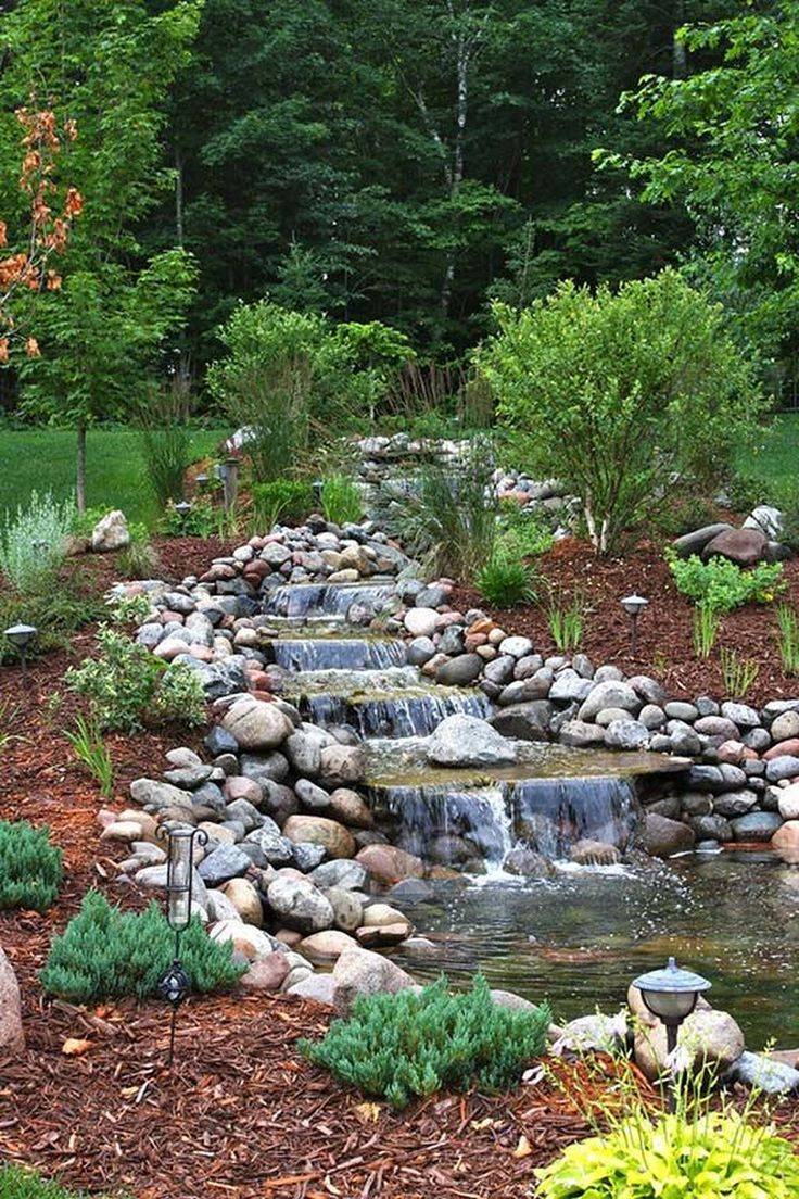 Small Backyard Waterfall Design Ideas