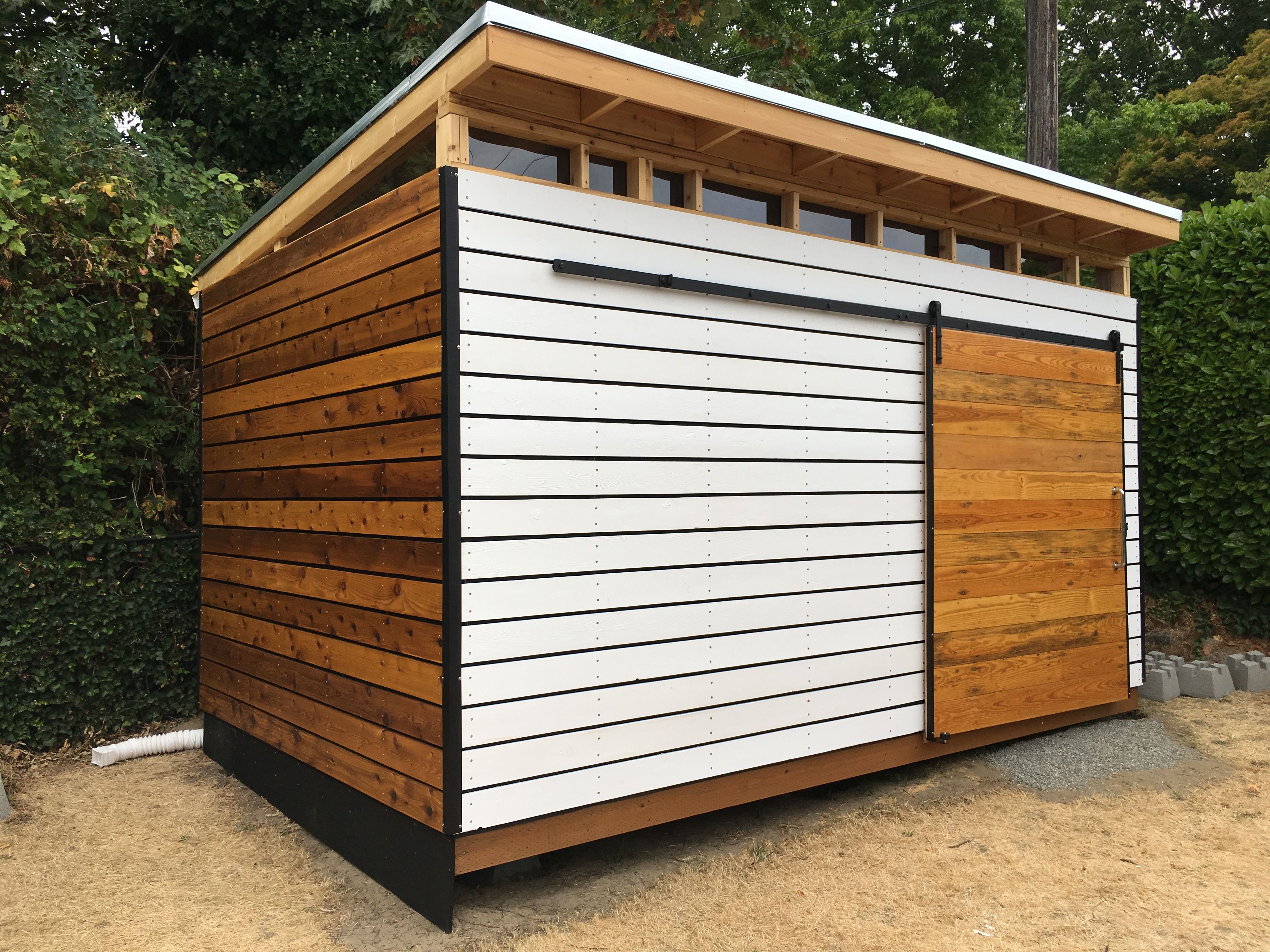 Contemporary Garden Shed Plans Hawk Haven