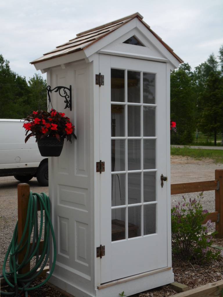 Garden Shed Recycled Door