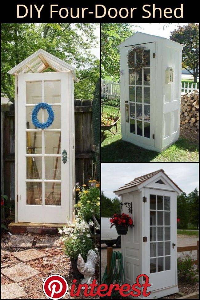 Vintage Door Fence Vintage Door