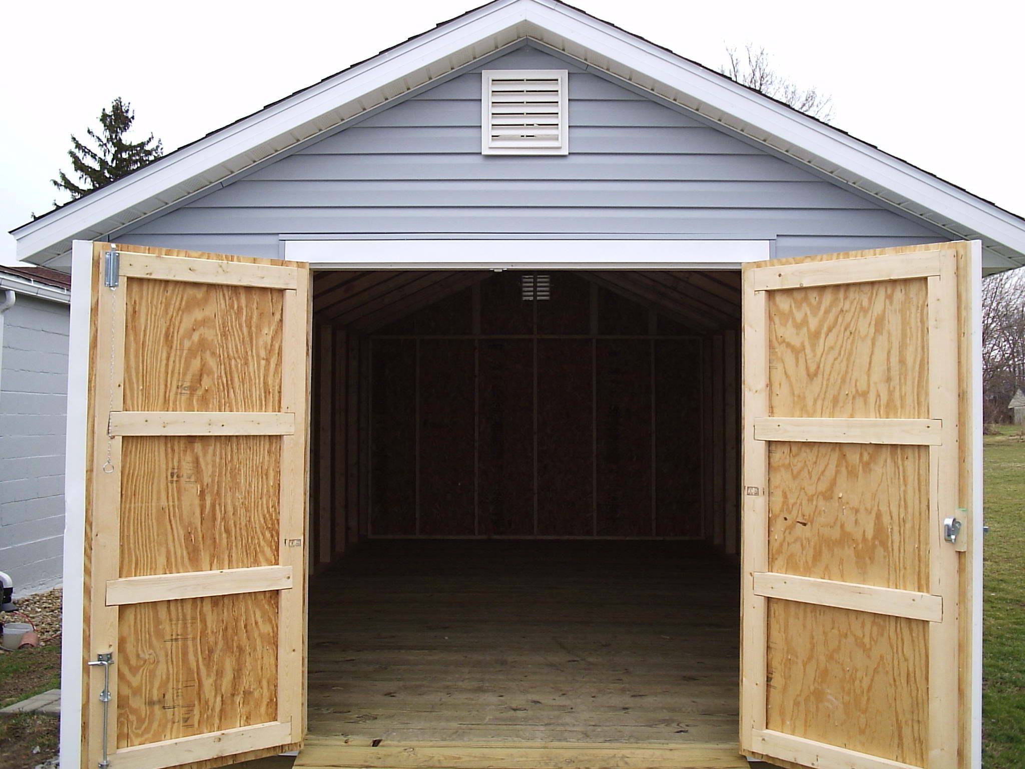 Replacement Wooden Shed Doors