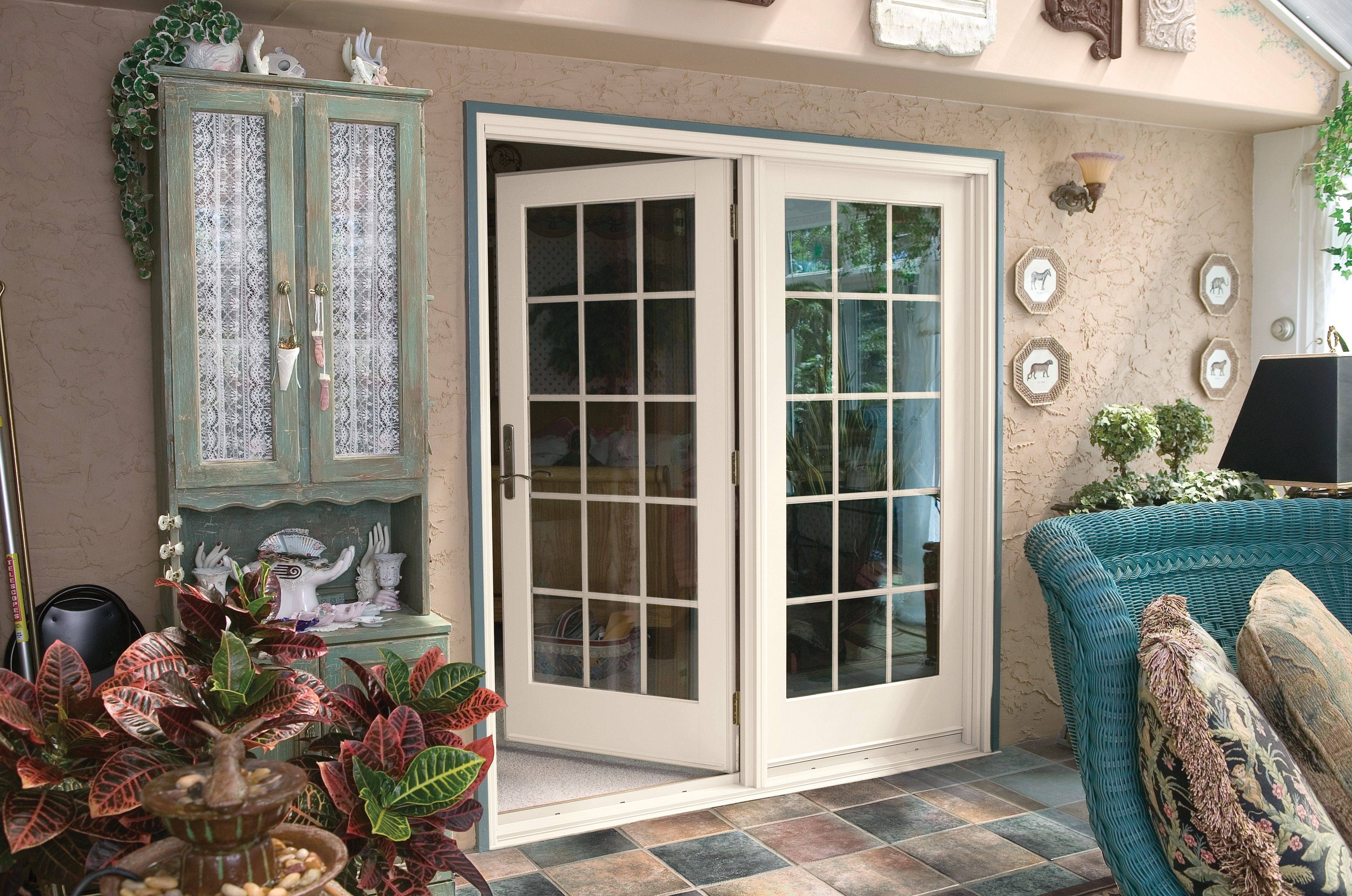 A Revamped Garden Design Magazine Returns Wooden Patio Doors