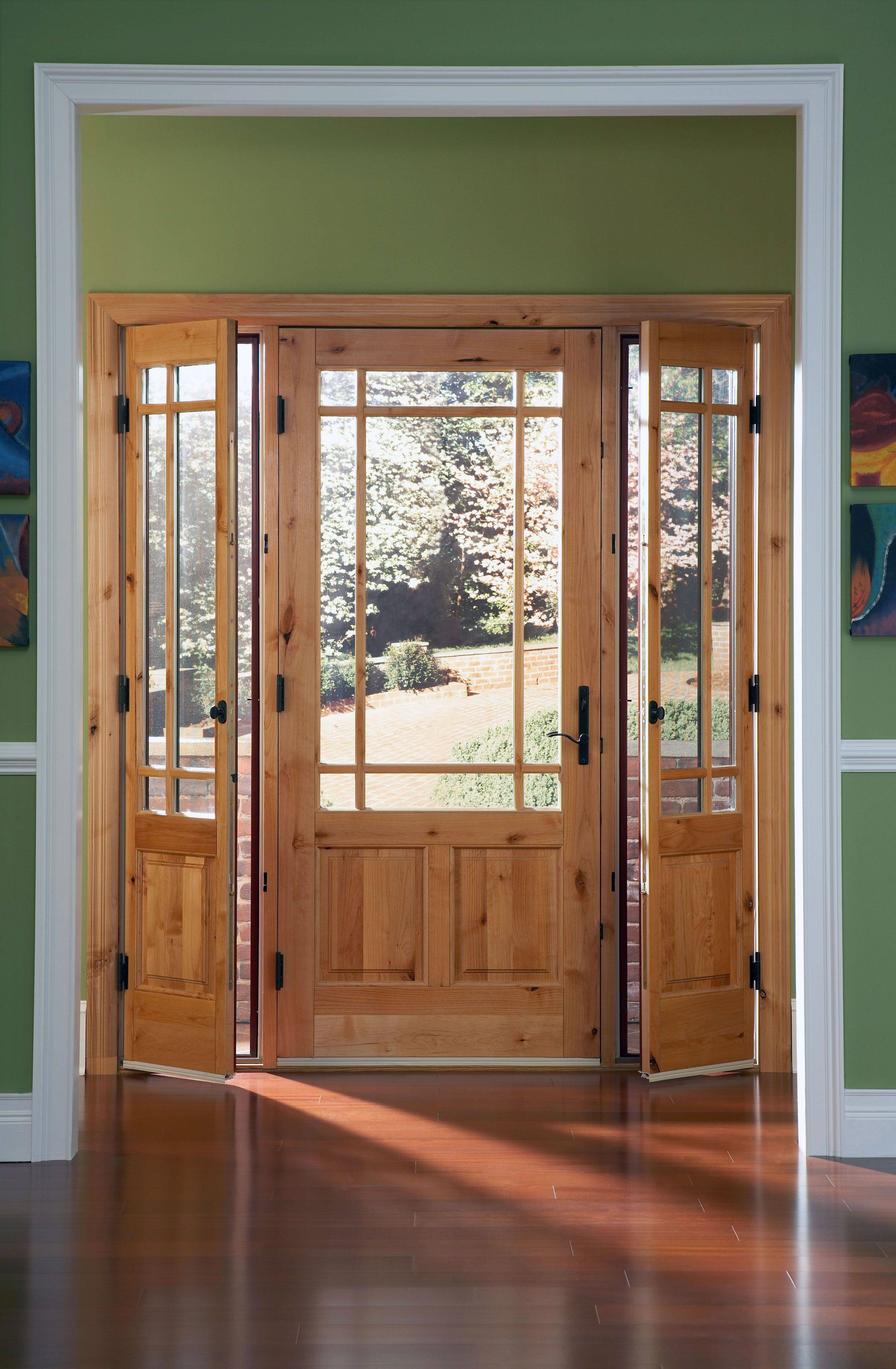 Hinged Frenchwood Patio Doors