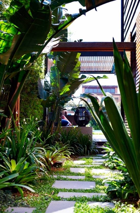 Tropical Oasis Backyard Garden Decoration