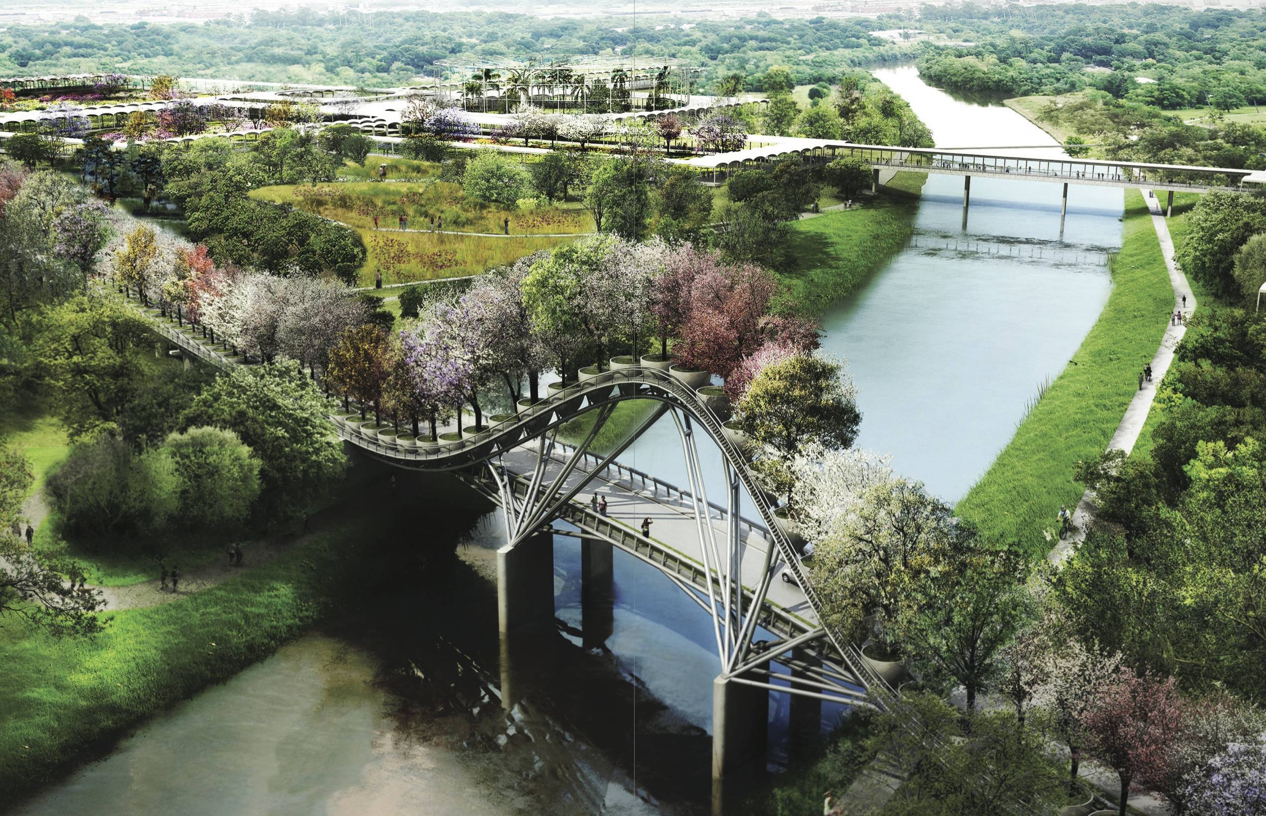 The Houston Botanic Gardens First Phase