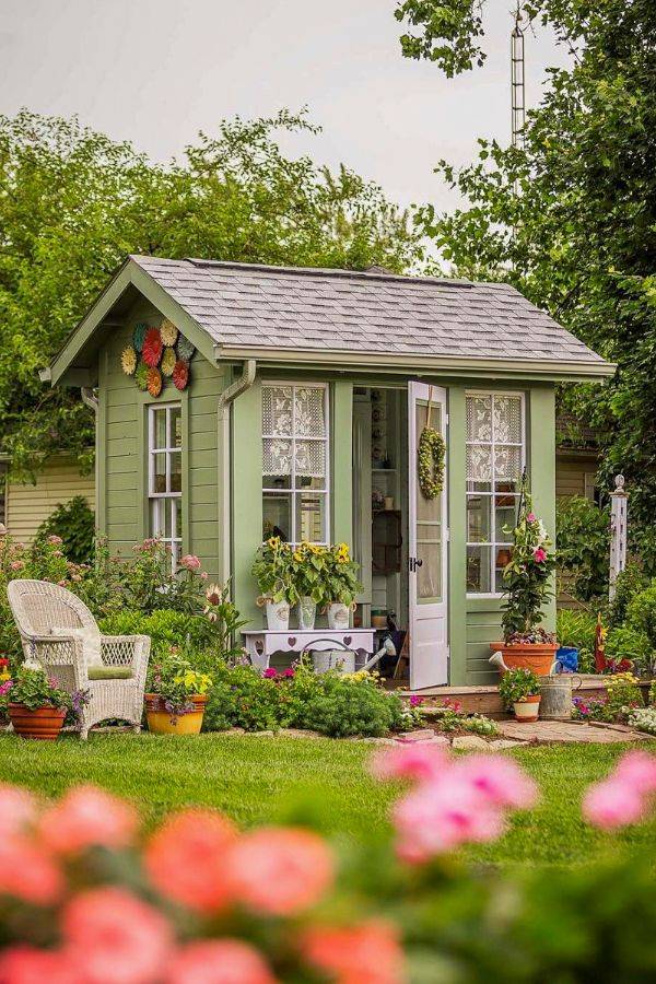Simplegardensheddecoratingideas