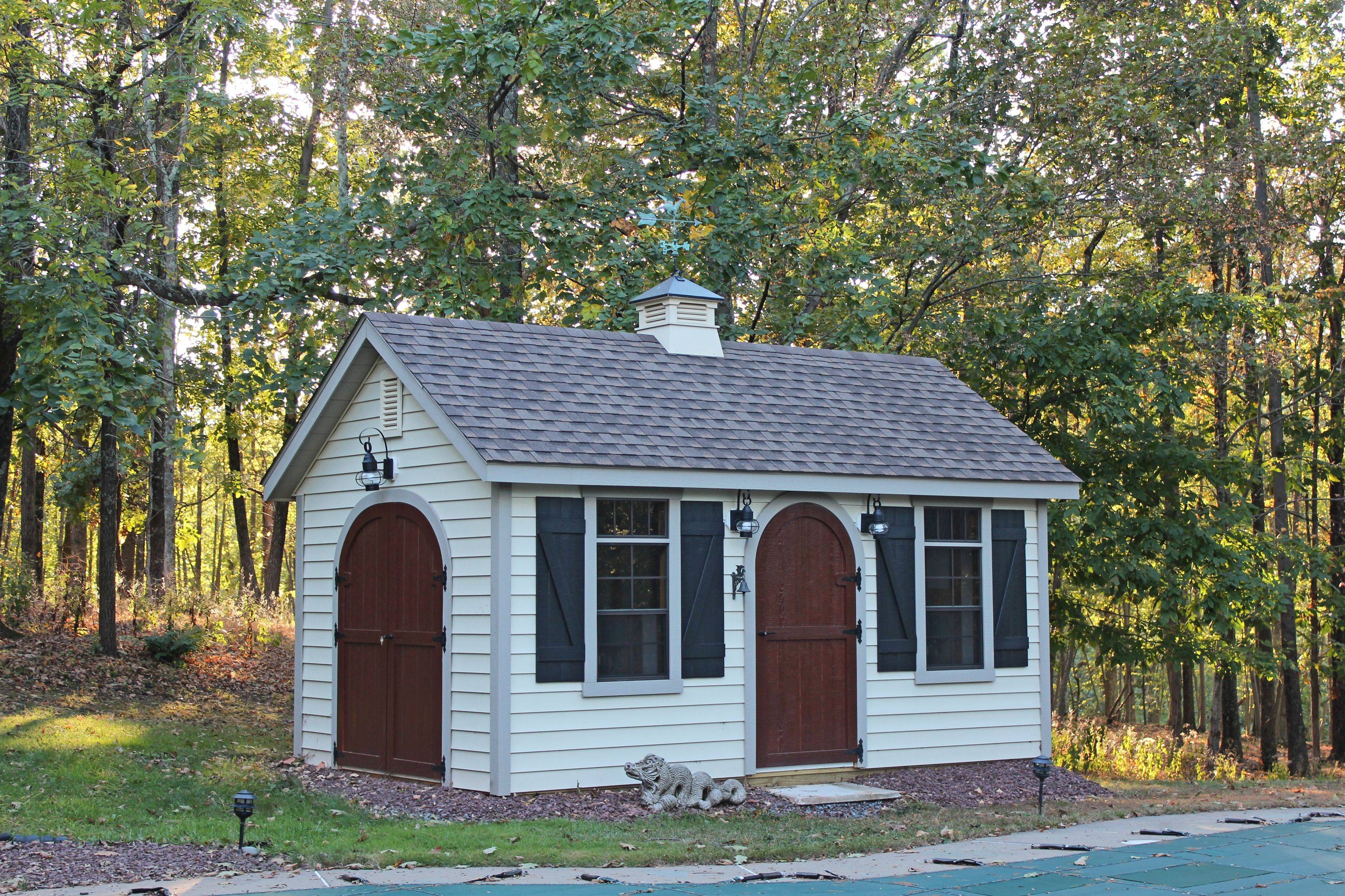 X Aspen Vinyl Shed