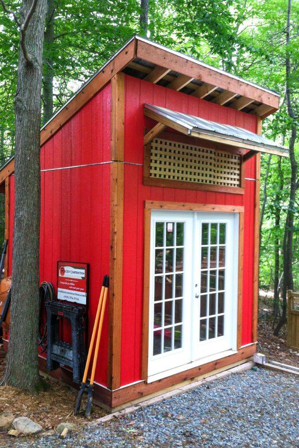 Incredible Backyard Storage Shed Design