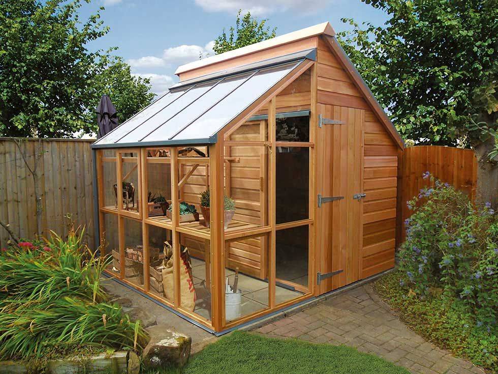 Awesome Garden Shed Design Ideas Roundecor Backyard Greenhouse