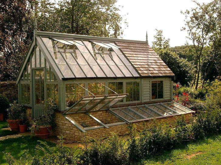 Garden Shed Greenhouse Combination Photo