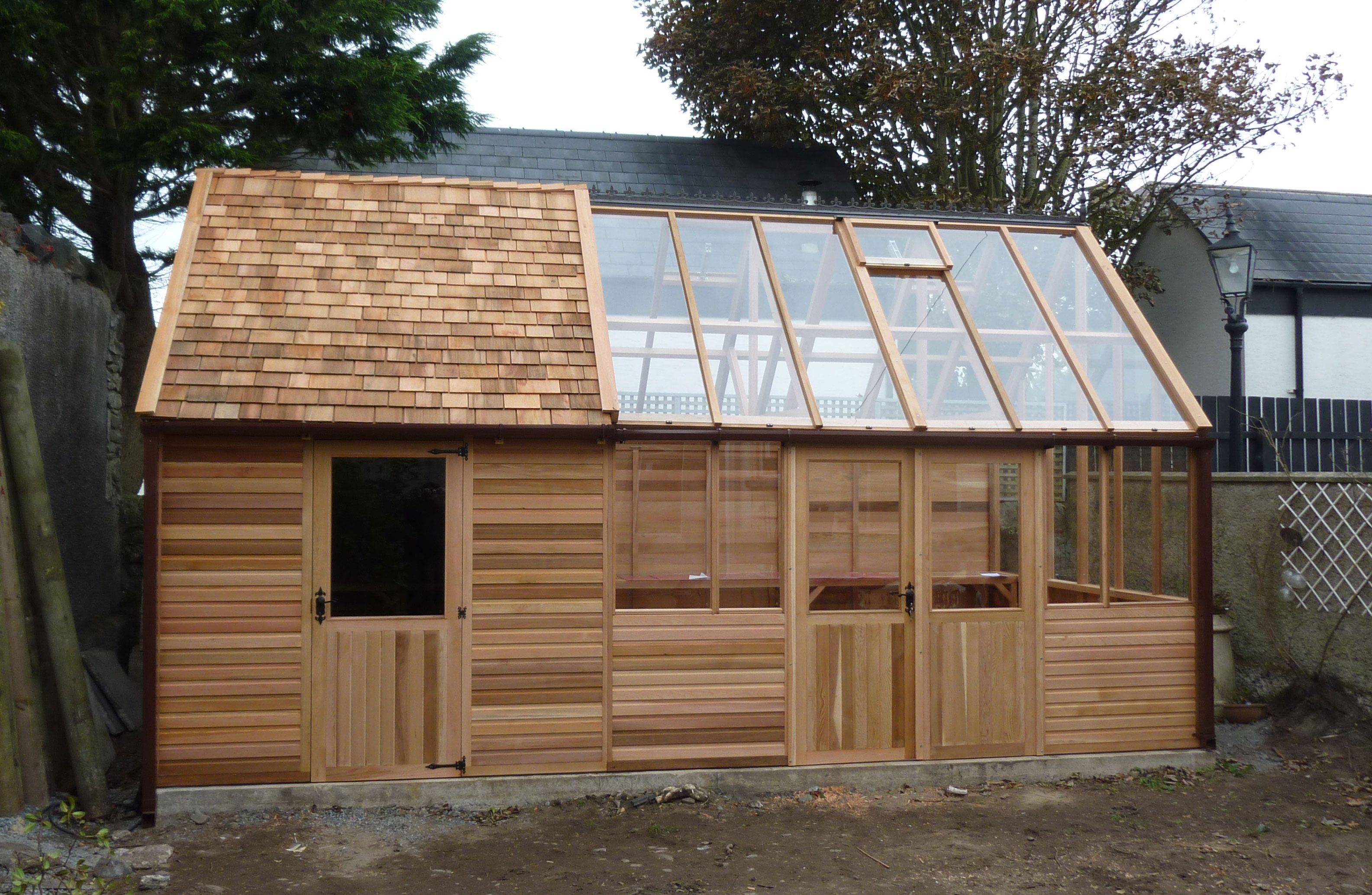 Greenhousestorageshedcombination Greenhouse Shed Magical Garden