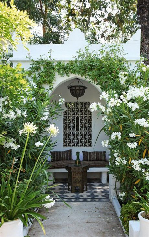 Islamic Courtyard Garden Mediterranean Garden Hertfordshire By