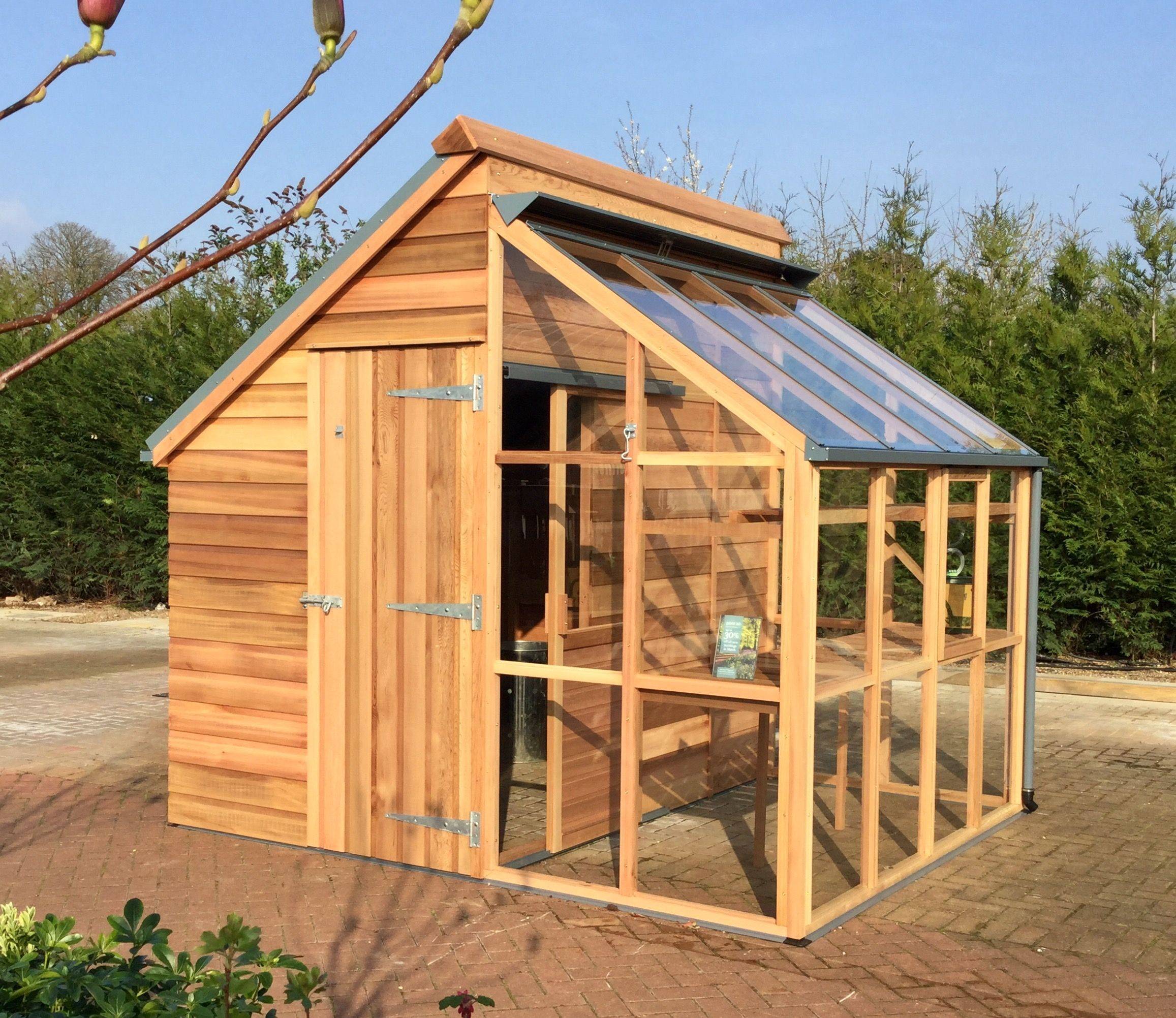 Greenhouse She Shed Awesome Diy Kit Ideas Wooden Sheds