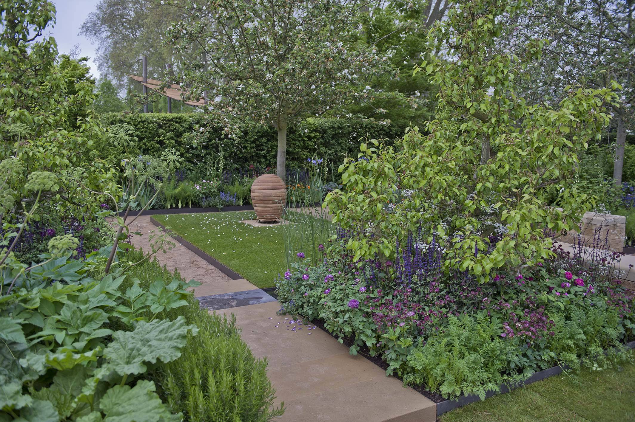 Stream Chelsea Flower Show Adam Frost Design Water Features