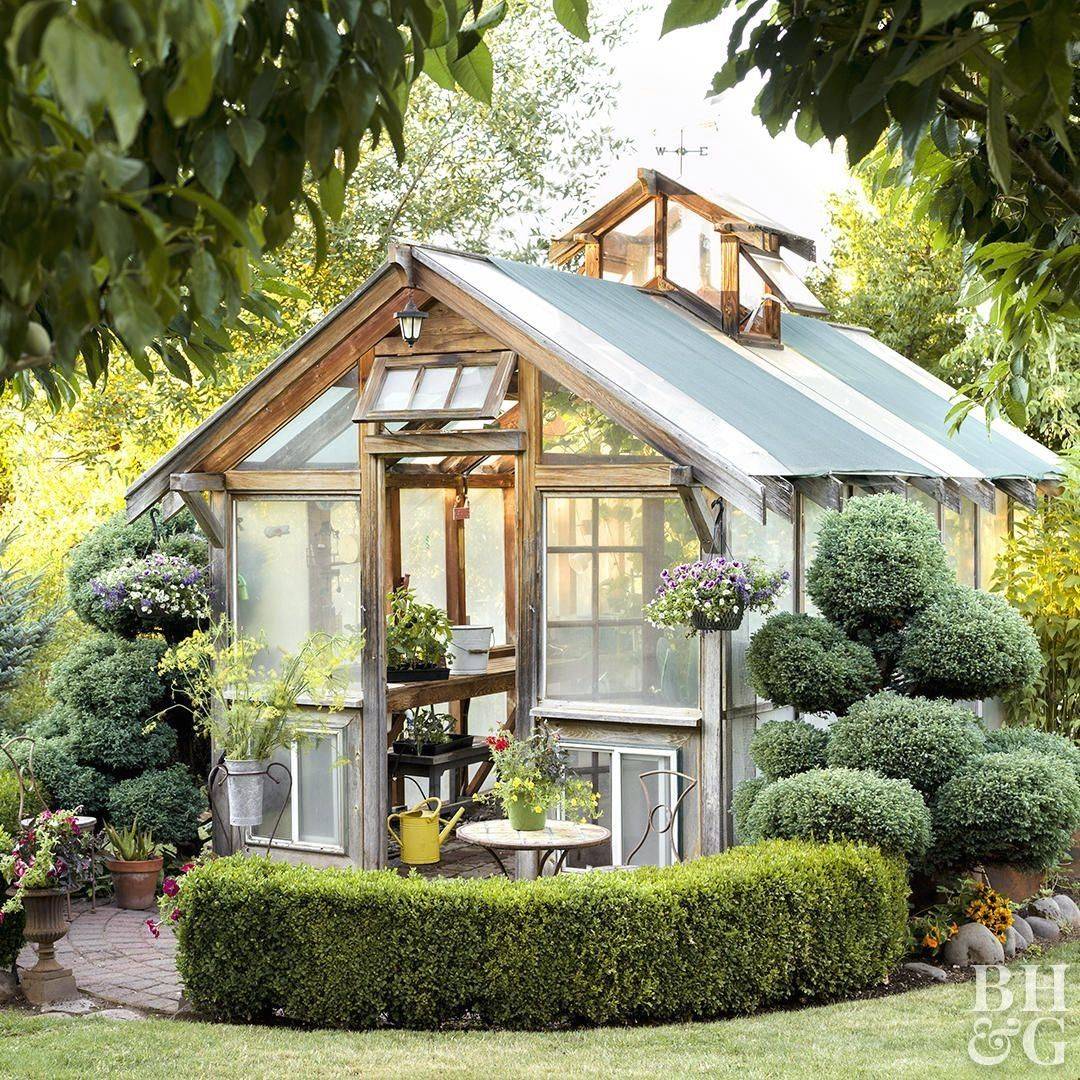 Awesome Garden Shed Design Ideas Roundecor Backyard Greenhouse