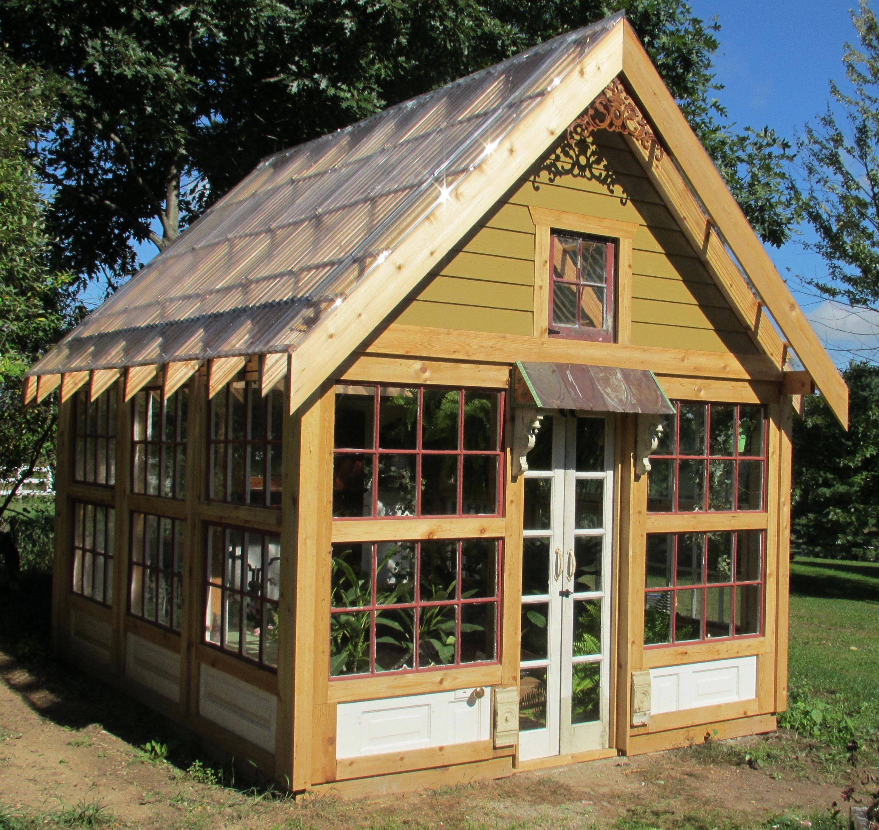X Farmhouse Garden Shed Entertaining Recreation Greenhouse
