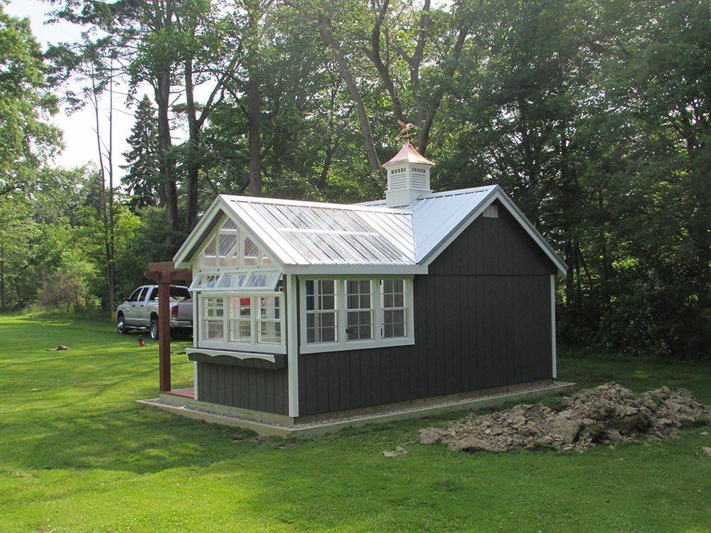 Cool Awesome Garden Shed