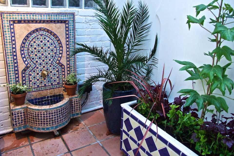 Moroccan Courtyard Gardens Ideas
