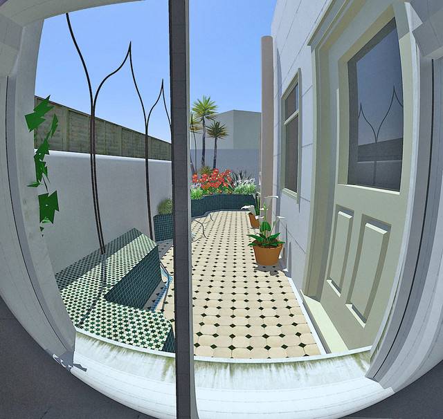 Magical Moroccan Courtyard Garden