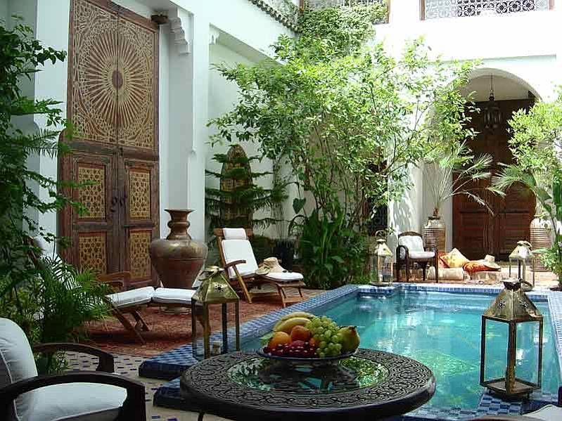 Moroccan Courtyard Garden