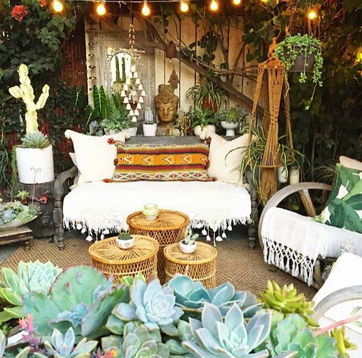 Beautiful Bohemian Garden Ideas