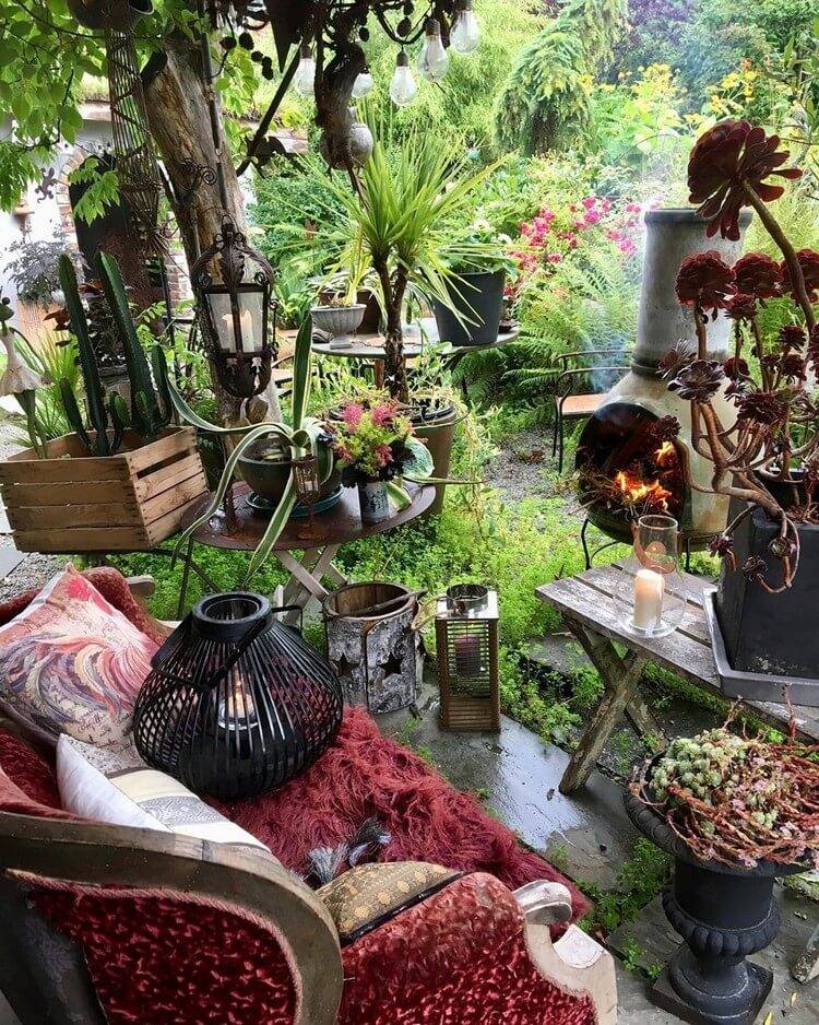 Boho Decor Outdoor Space Design