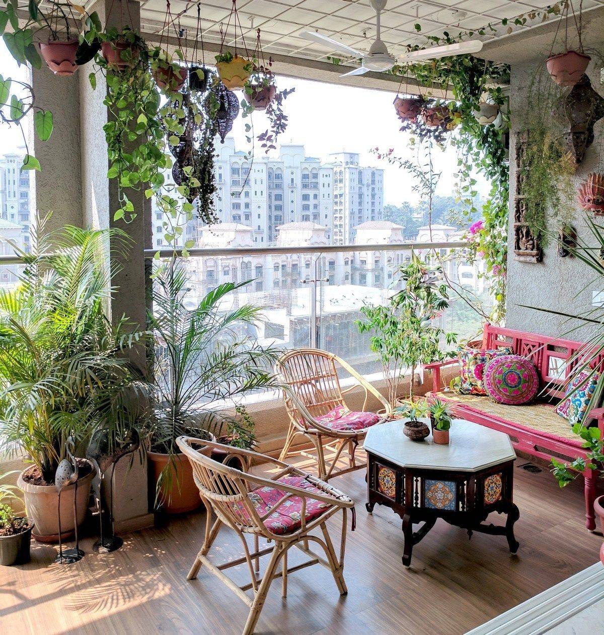 A Balcony Garden