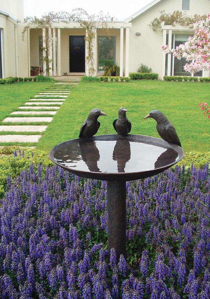 Inspiring Bird Bath Design Ideas