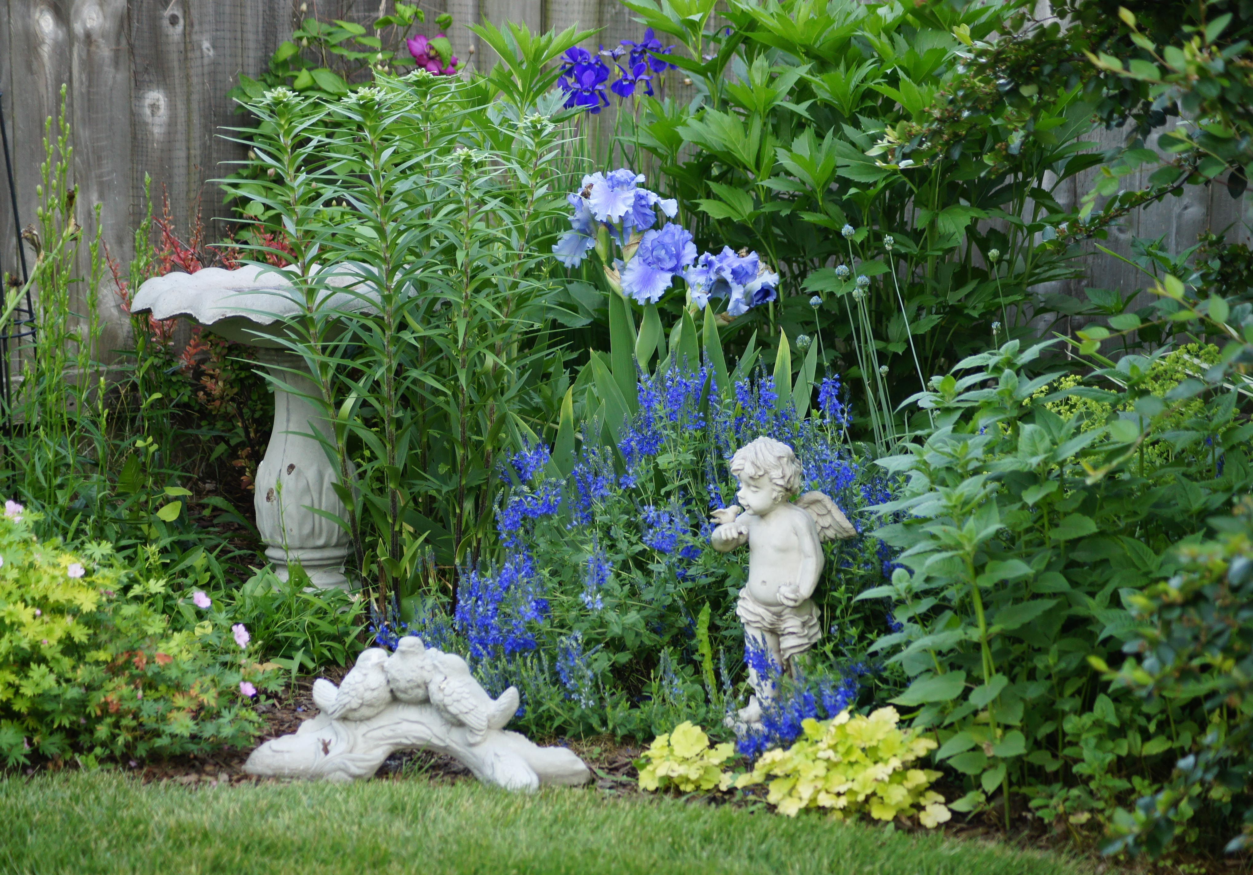 Stunning Bird Bath Garden Ideas