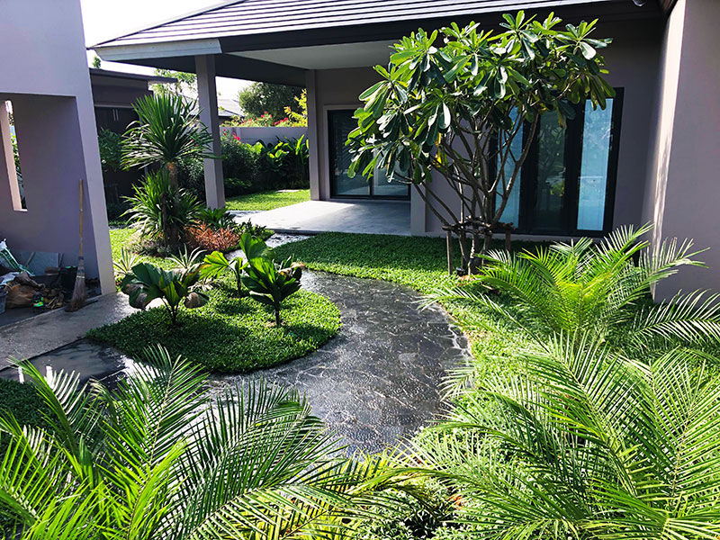 Thai Gardens Garage Idea