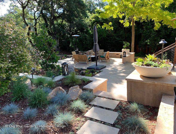 Green And Serene Yard Landscaping