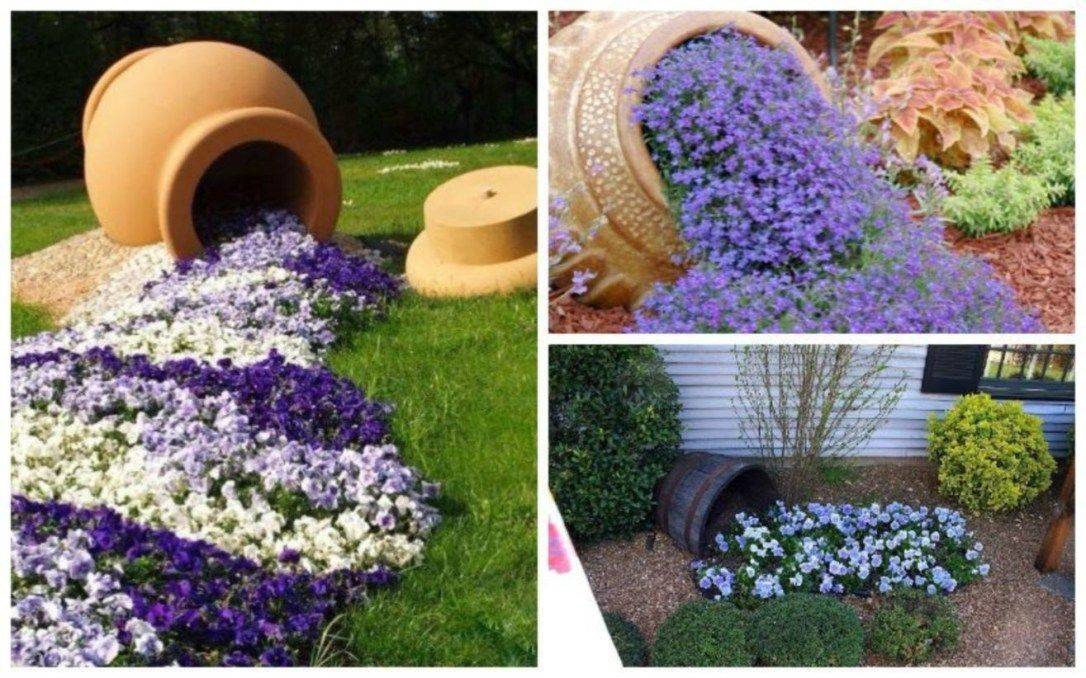 Best Spilled Flower Pot Ideas