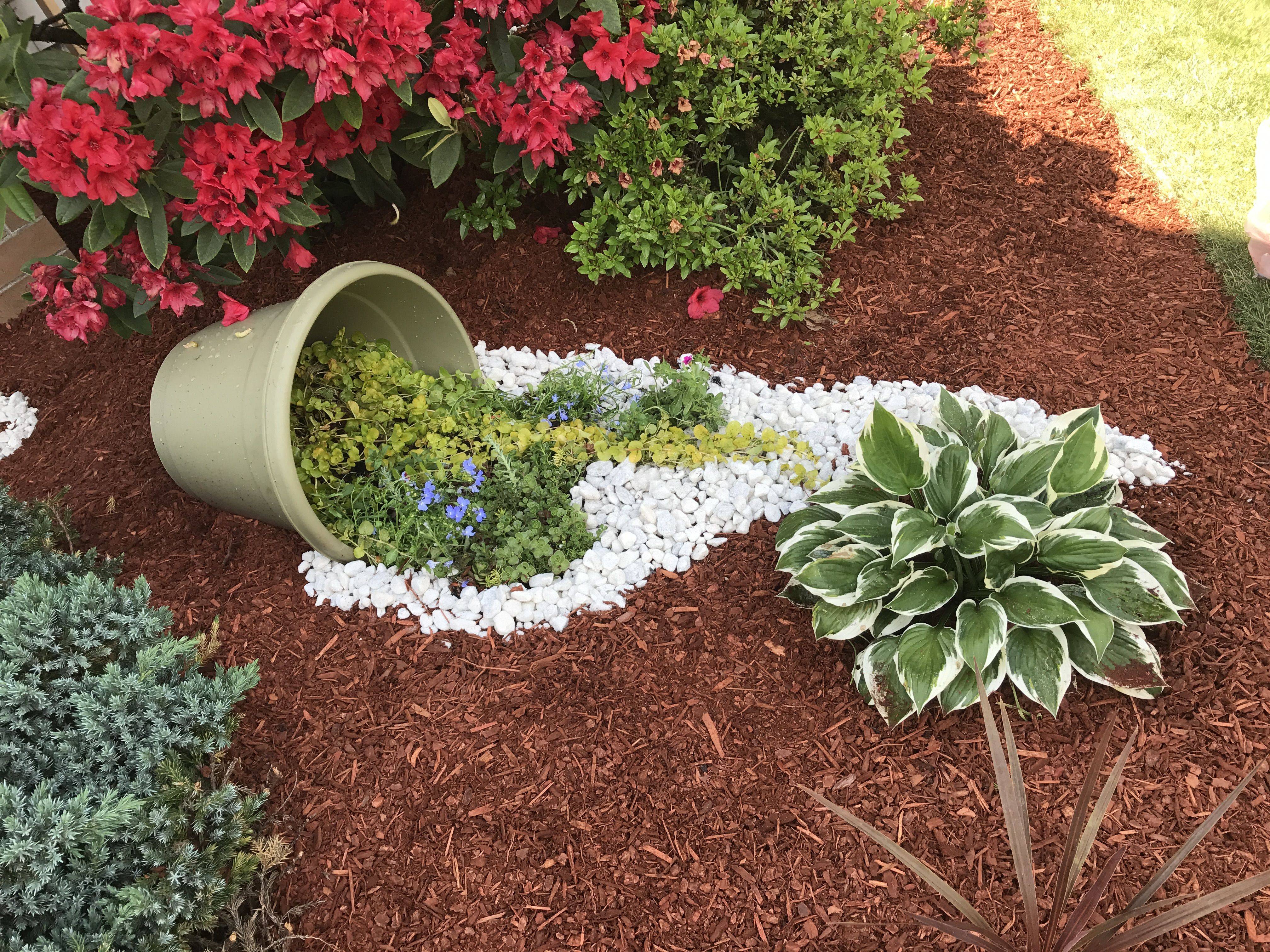 Best Spilled Flower Pot Ideas