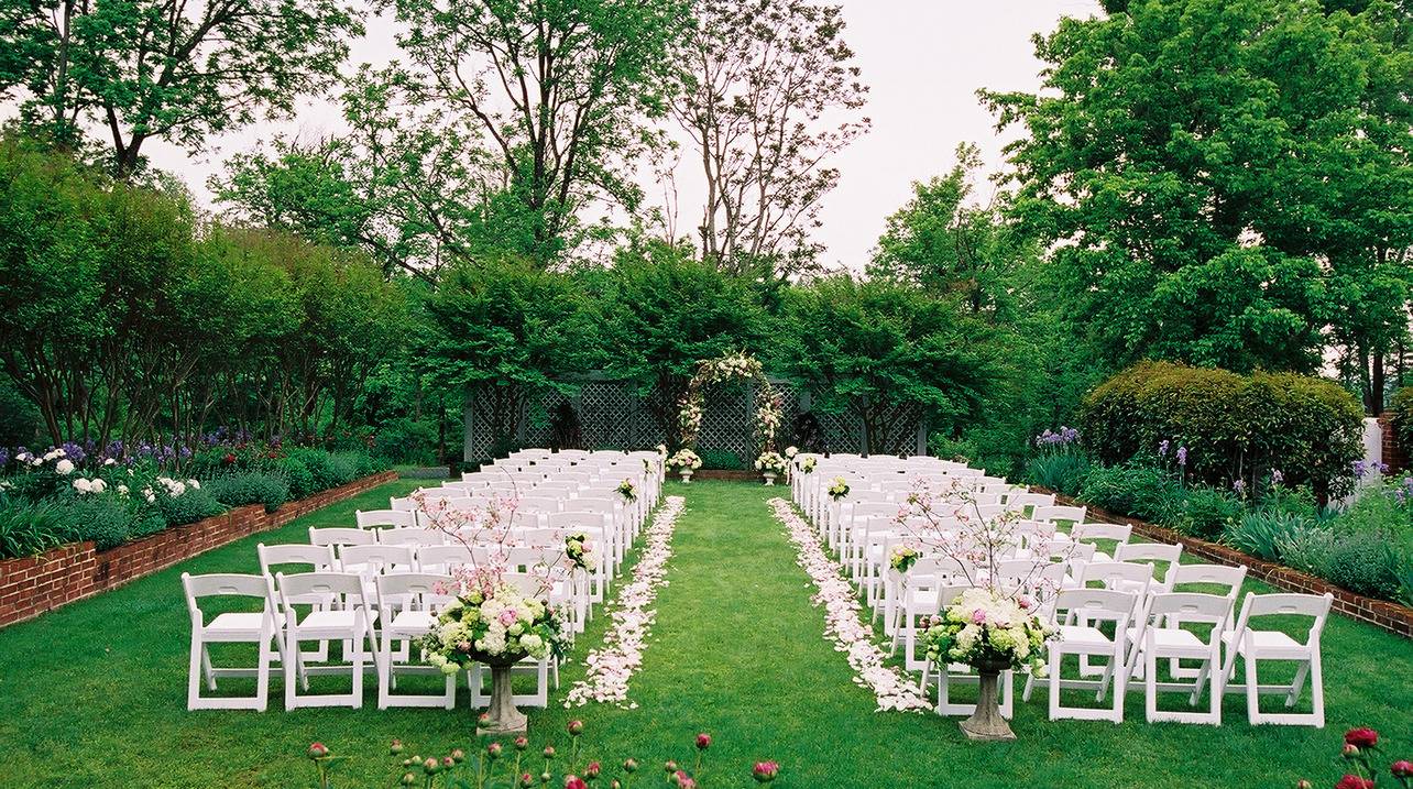 Beautiful Garden Wedding Venues