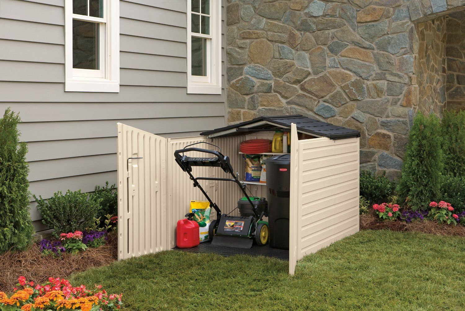 Small Outdoor Storage Ideas Quality Plastic Sheds