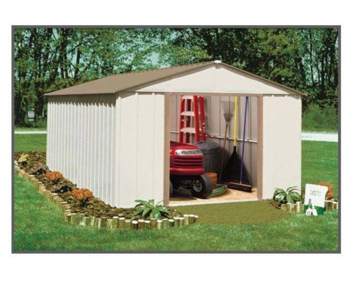 Ft X Ft Woodridge Galvanized Steel Storage