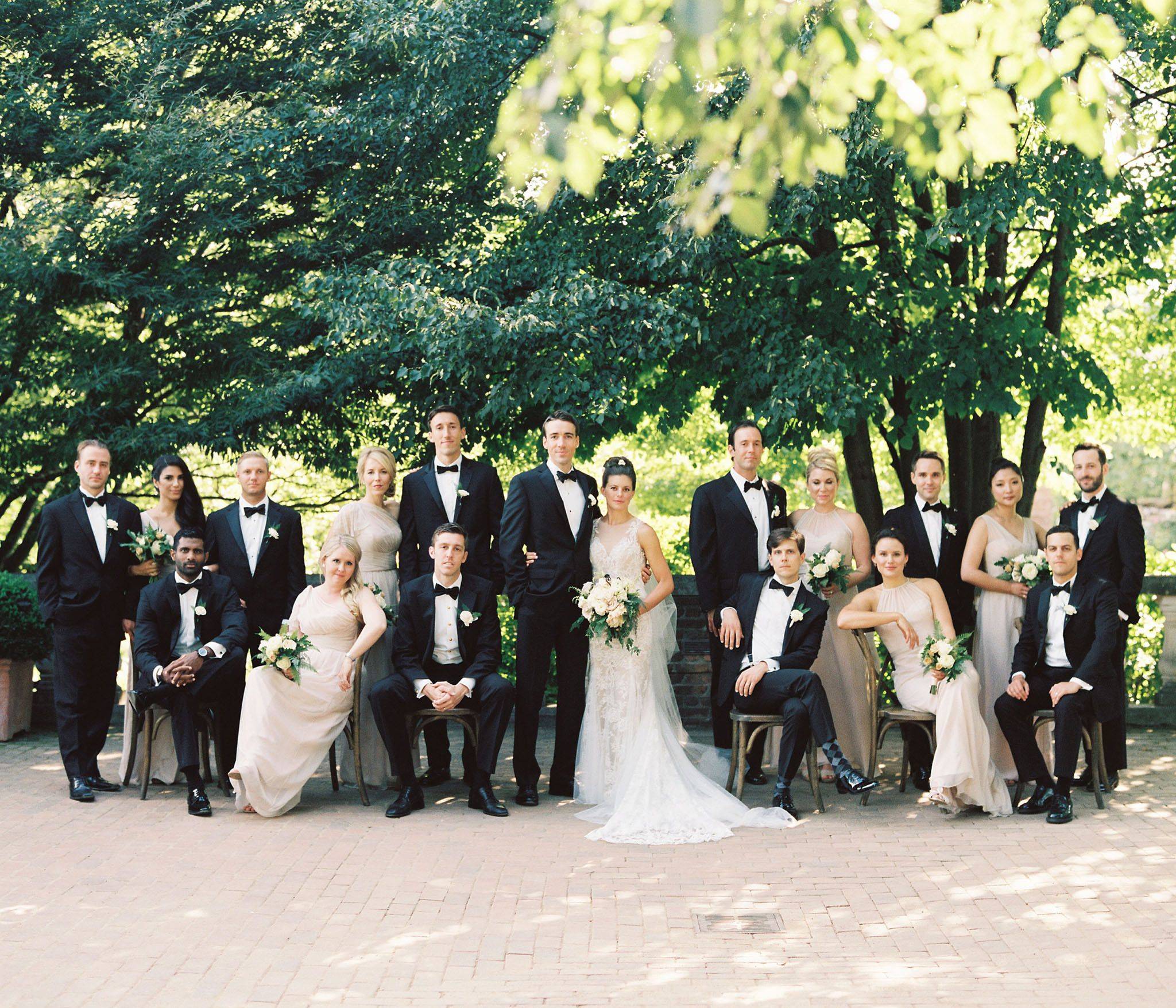 Glamorous Outdoor Ceremony