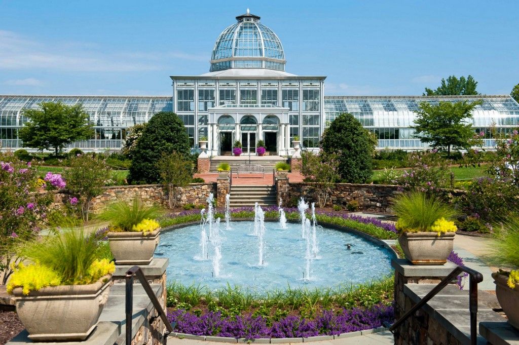 The Lewis Ginter Botanical Garden