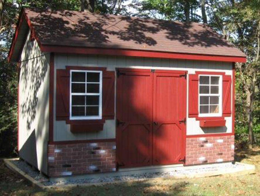 24 Brick Garden Shed Ideas You Must Look SharonSable