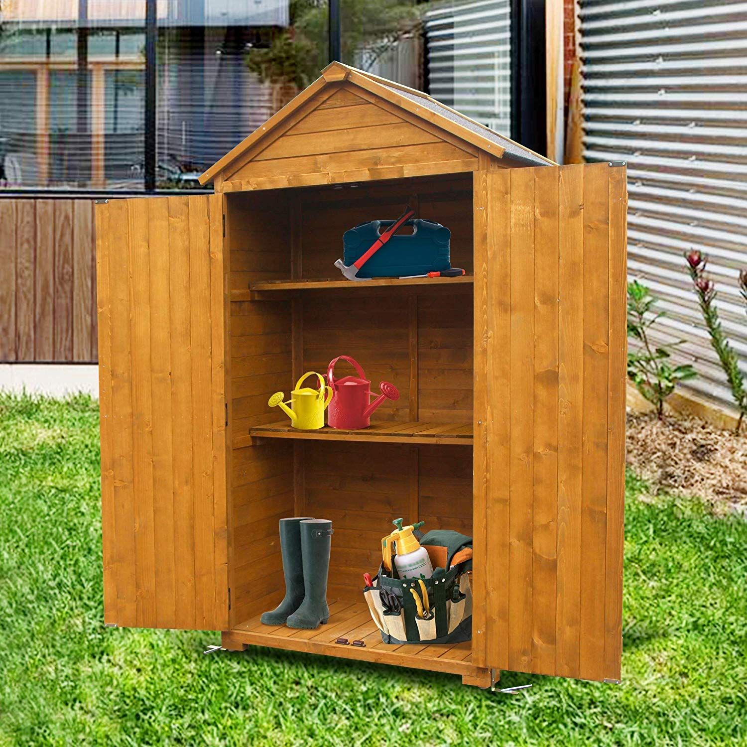 Mcombo Outdoor Storage Cabinet Tool