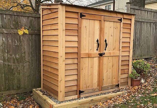 Cedar Garden Storage Shed