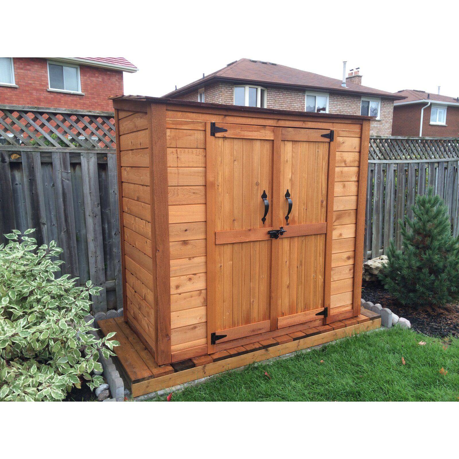 Outdoor Living Today Ggcsr Grand Garden Chalet X Ft Storage Shed